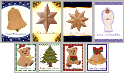Weihnachts billet und mini billets
