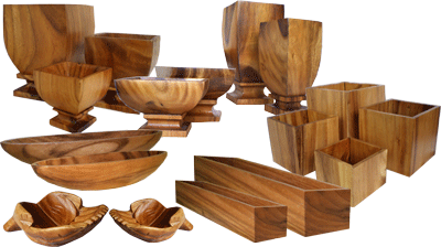 holzgef&auml;&szlig;e kollektions